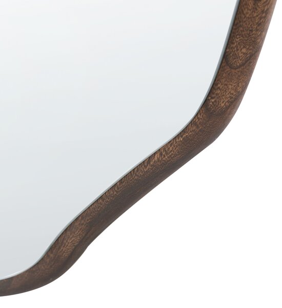 Falitükör MENVILLE 60 cm 90 cm Császárfa Barna