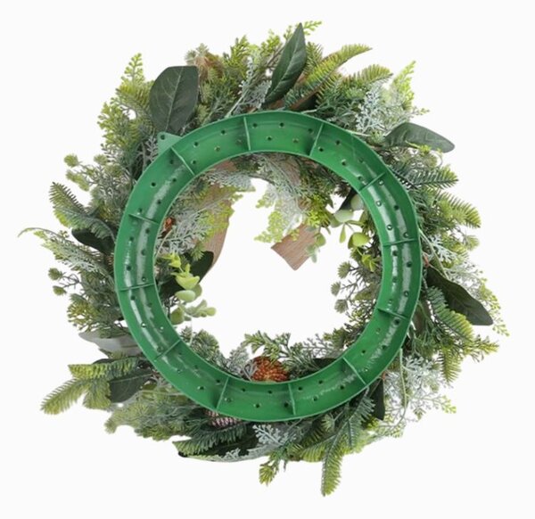 Karácsonyi ajtókoszorú WINTER GREEN Ø 45 cm