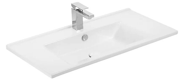 VivaStyle KARINA 85 lábon álló fürdőszobabútor 3 fiókos Sanovit ATRIA 9085 mosdóval 85 x 45,5 cm