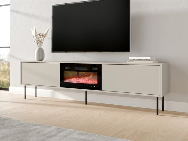 TV-állvány Talsou 108, Laminált forgácslap, 48x200x30cm, Kasmír