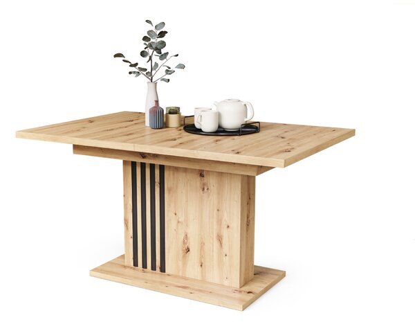 Mazzoni LEONEL Artisan Tölgy - MODERN 180 cm-re BŐVÍTHETŐ ASZTAL!