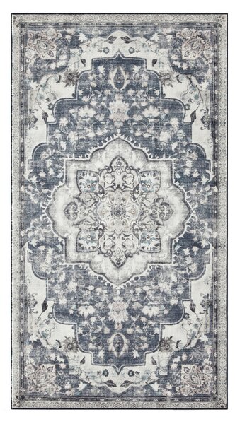 SONGMICS HOME Vintage Stílusú Szőnyeg Galambszürke Mosható Csúszásmentes 80 x 150 cm