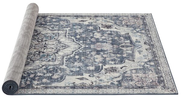SONGMICS HOME Vintage Stílusú Szőnyeg Galambszürke 120 x 170 cm Csúszásmentes Mosható
