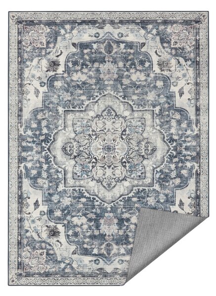 SONGMICS HOME Vintage Stílusú Szőnyeg Galambszürke 120 x 170 cm Csúszásmentes Mosható