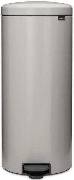 Brabantia Newicon 30 literes pedálos acél szemetes - Szürke