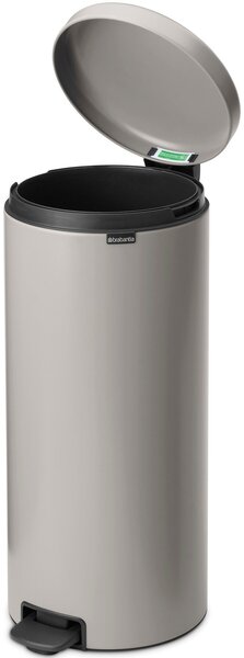 Brabantia Newicon 30 literes pedálos acél szemetes - Szürke
