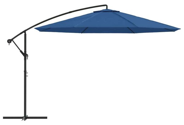 VidaXL Kék Konzolos Napernyő - 350 cm