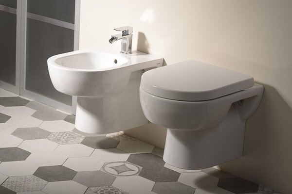 Aqualine Aqualine, MODIS fali WC csésze, 36x52 cm, fehér, MD001