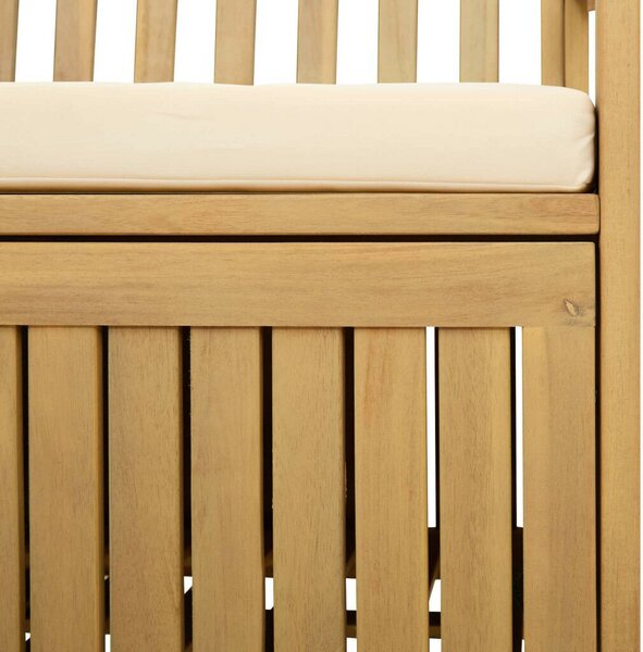 Tárolópad 2 -Seater 120 x 63 x 84 cm Négyszögletes