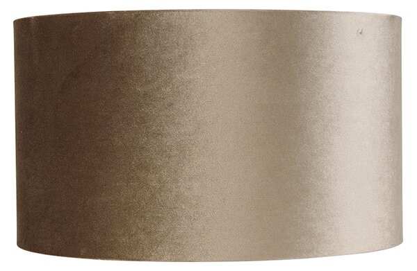 Bársony lámpabúra taupe 35/35/20