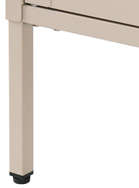 Vitrin SARRE Fém 90 cm Bézs