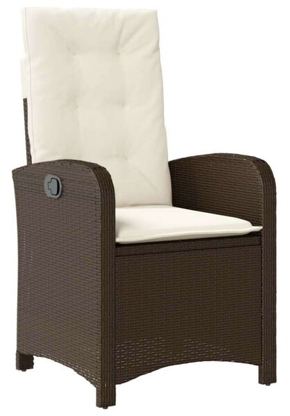 VidaXL Polyrattan Kerti Étkezőgarnitúra - 9 részes