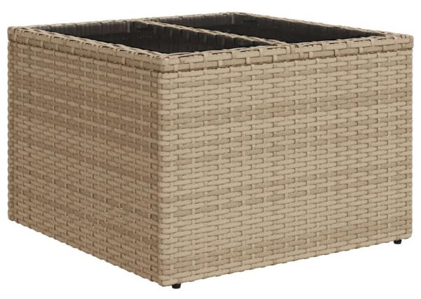 VidaXL Polyrattan Kerti Ülőgarnitúra - 10 részes - Bézs