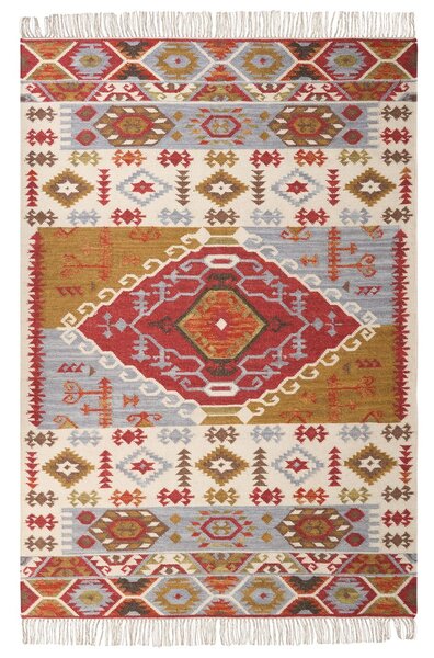 Szőnyeg PROSHYAN Színes 160 x 230 cm Gyapjú Kilim