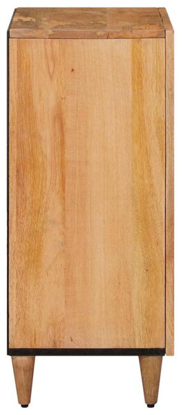 Széf 60 x 33 x 75 cm Tömör Mangófát Természetes