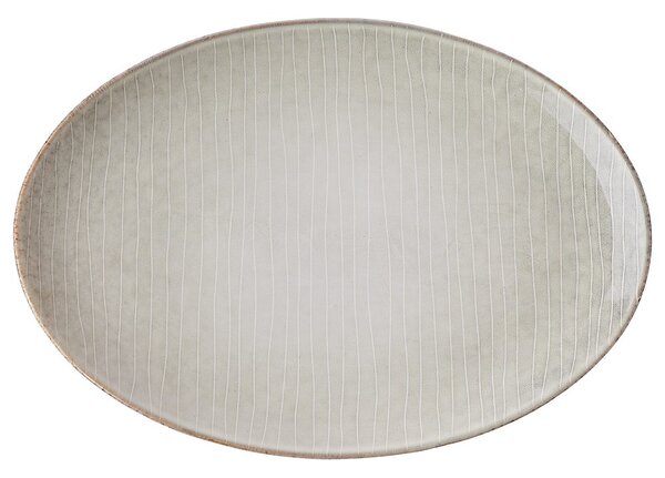 HENLEY lapos tányér, ovális 35 x 25cm