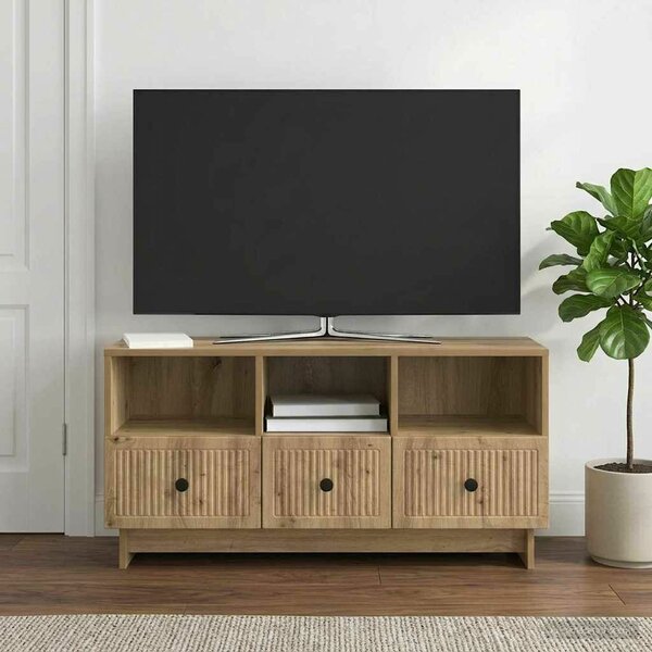 TV szekrény Kézműves Tölgy 102 x 34,5 x 50 cm Szerelt Fa