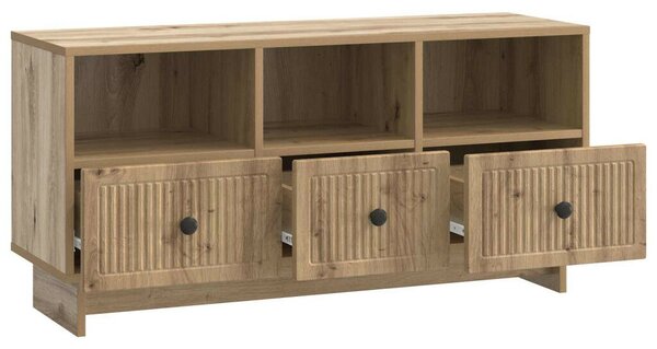 TV szekrény Kézműves Tölgy 102 x 34,5 x 50 cm Szerelt Fa