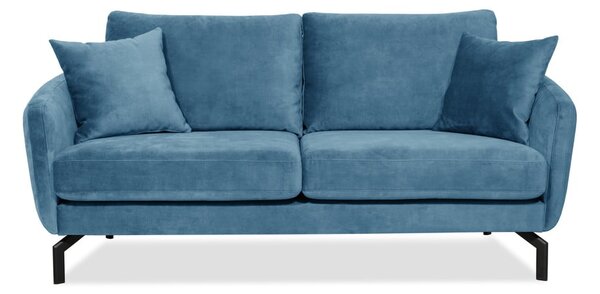 Magic kék kanapé bársony felülettel, szélesség 190 cm - Scandic