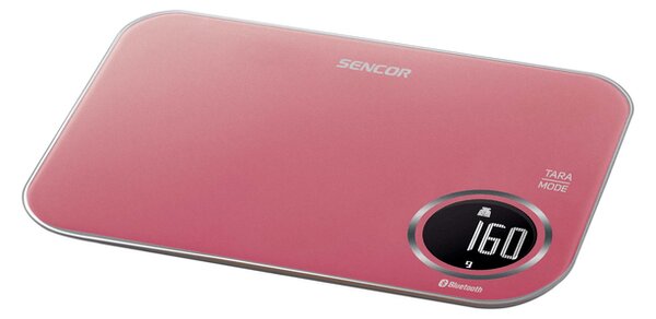 Sencor SKS 7074RD Smart konyhai mérleg, piros