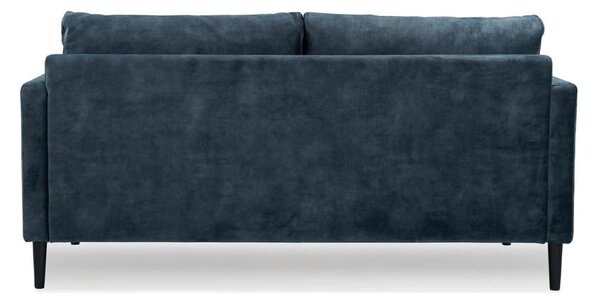 Adagio sötétkék bársony kanapé, 153 cm - Scandic