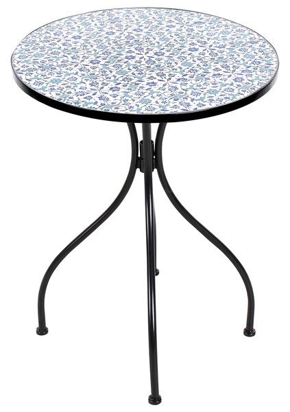 Bisztró asztal CHAPECO 60 cm 60 cm Fém Fekete