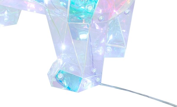 LED dekoráció PIENI Rénszarvas 35 cm Színes