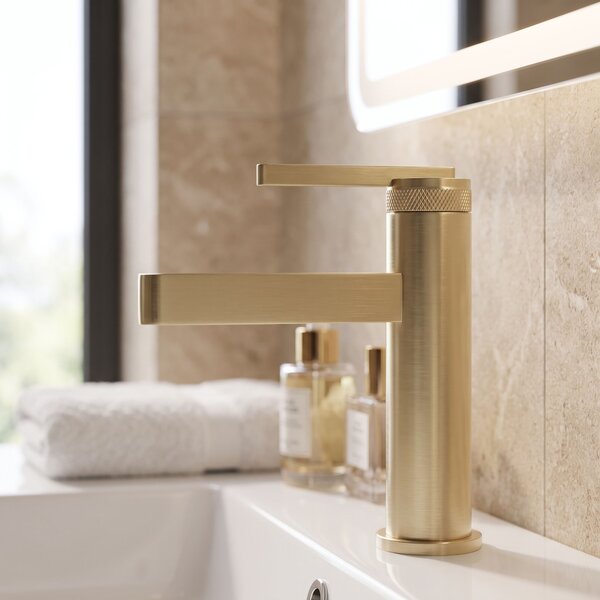 Rea, Fürdőszobai csaptelep Rea Grace Brush Gold, REA-B8932