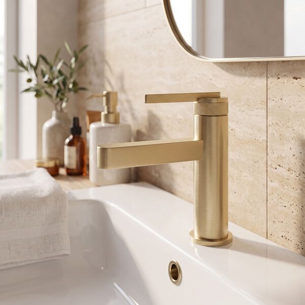 Rea, Fürdőszobai csaptelep Rea Grace Brush Gold, REA-B8932