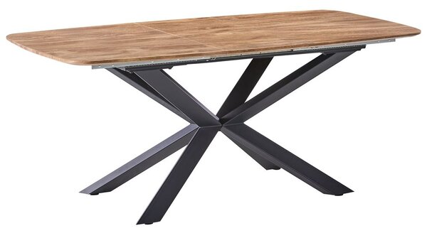 Kihúzható étkezőasztal GAIRDNER Barna 140/180 cm 90 cm