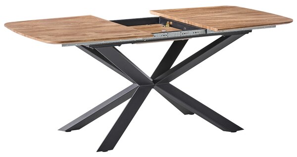 Kihúzható étkezőasztal GAIRDNER Barna 140/180 cm 90 cm