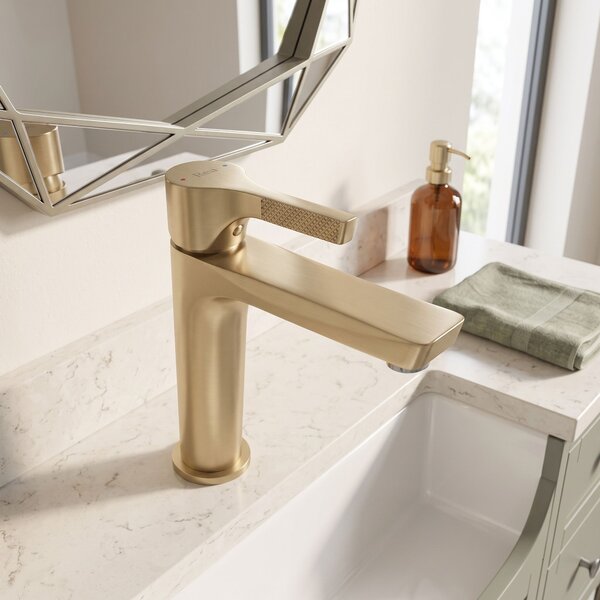 Rea, PREMIUM mosdócsaptelep REA Maxim Brush Gold Low, REA-B8938