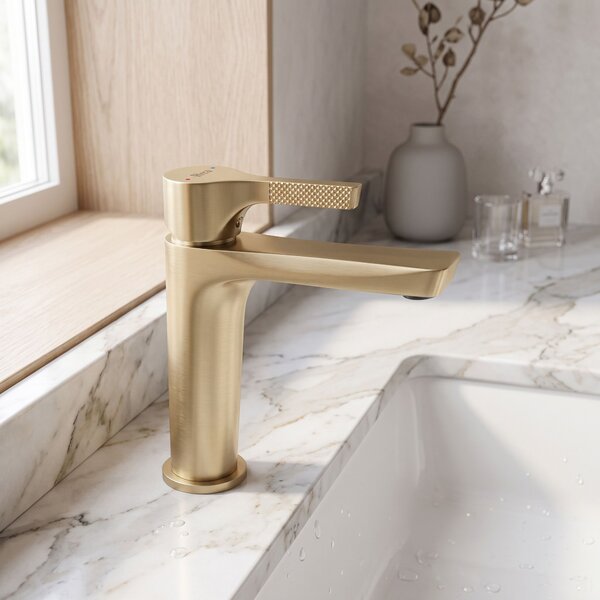 Rea, PREMIUM mosdócsaptelep REA Maxim Brush Gold Low, REA-B8938