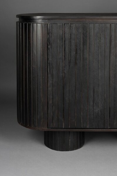 Sötétbarna mangófa szekrény 110x80x40 cm Kenji – Dutchbone