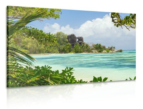 Kép La Digue szigetén