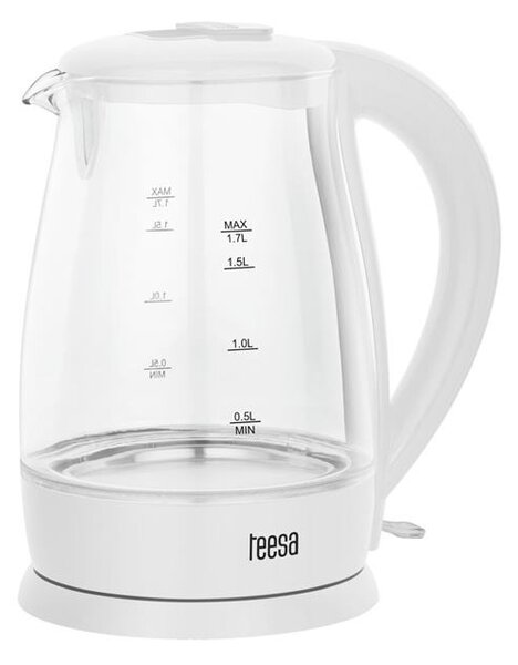 Instant vízforraló TEESA 1.7l 2200W fehér
