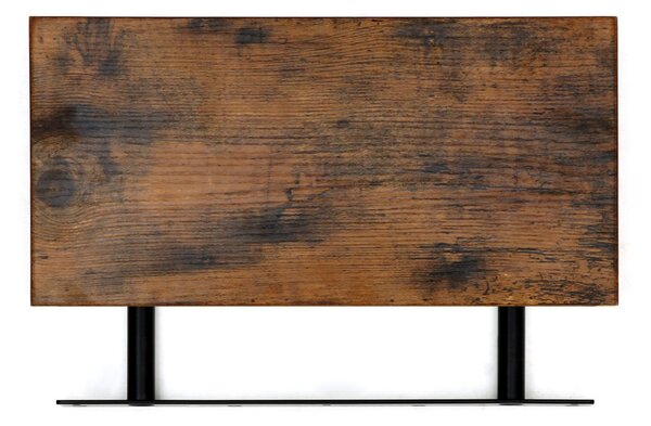 VASAGLE lebegő fali polc MDF rusztikus barna 40 cm