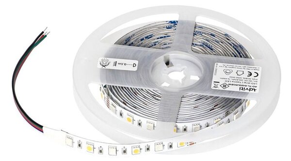 LED szalag SAMSUNG LED 5050, RGBW, 14,4W/m, IP20, 5m, 12V