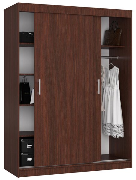 AKORD CLP Mono Tolóajtós Szekrény Wenge 150 cm