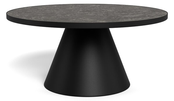 Dohányzóasztal Norsica 339, Fém, 40cm, Fekete