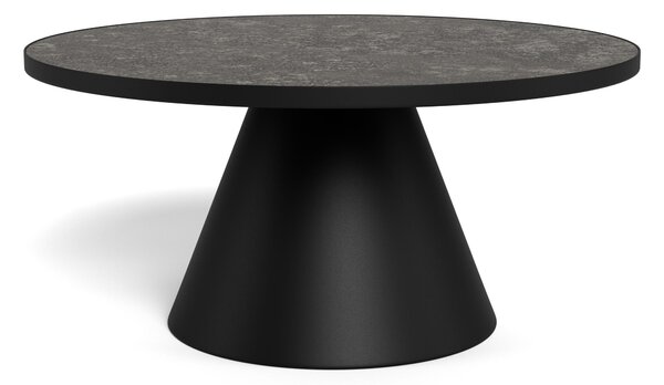 Dohányzóasztal Norsica 339, Fém, 40cm, Fekete