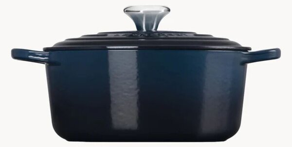 Le Creuset Ötöttvas Főző / Sütőedény fedéllel Ø 26cm 5,3L - Sötétkék