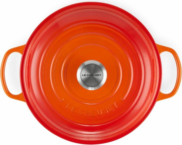 Le Creuset Signature Öntöttvas Sütőedény Ø 26cm 2,2L - Narancs