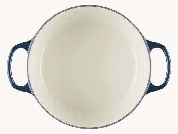 Le Creuset Ötöttvas Főző / Sütőedény fedéllel Ø 26cm 5,3L - Sötétkék