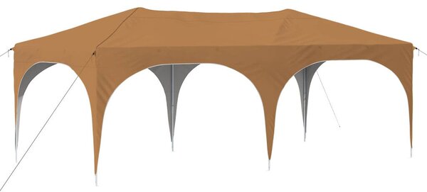 Parti sátor 575 x 288 x 245 cm Bézs Oxford Szövet