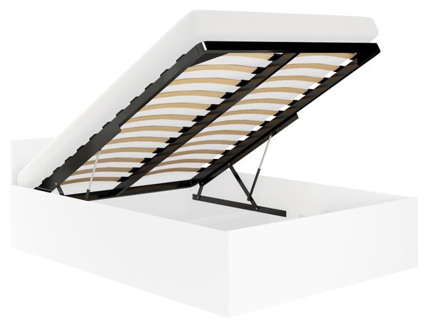 AKORD Gázrugós Fém Ágyrács 120x200 Fekete