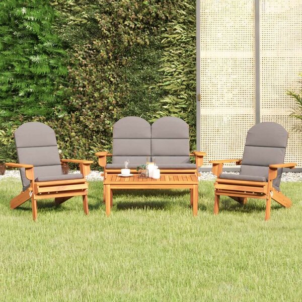 Vidaxl Adirondack Kerti Ülőgarnitúra - 4 részes