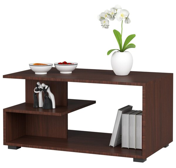 AKORD PIN Modern Dohányzóasztal Laminált Wenge