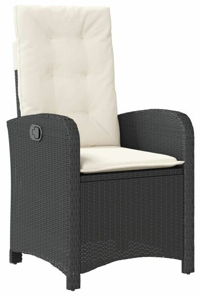 VidaXL Polyrattan Kerti Étkezőgarnitúra - 3 részes