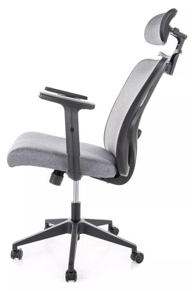Q-080M Ergonomikus Forgószék Szürke